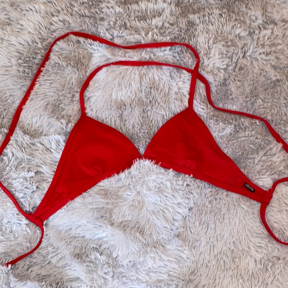 JOLYN RED TRIANGLE TOP
